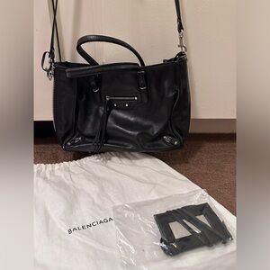 Balenciaga Mini Papier purse Black slightly used good condition